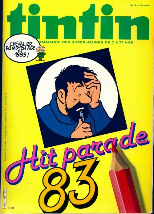 Livrenpoche : Tintin n°400 : Hit parade 83 - Collectif - Livre