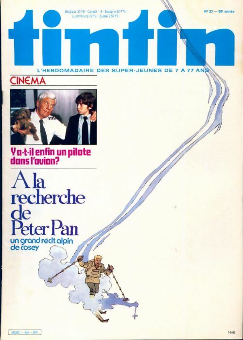 Livrenpoche : Tintin n°404 : A la recherche de Peter Pan - Collectif - Livre