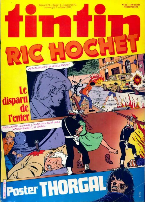 Livrenpoche : Tintin n°411 : Ric Hochet - Collectif - Livre