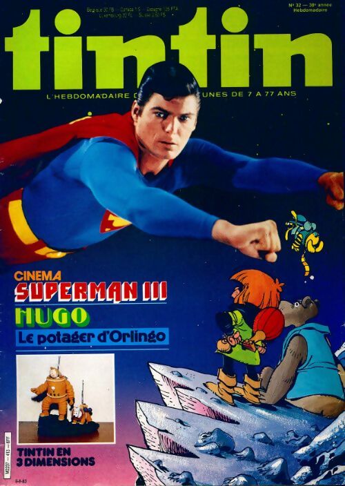 Livrenpoche : Tintin n°413 : Superman III - Collectif - Livre