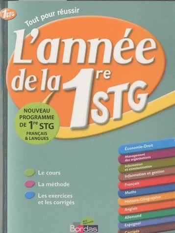 Livrenpoche : L'année de la 1ère STG - Xavier Cadoret - Livre