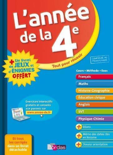 Livrenpoche : L'année de la 4e - Collectif - Livre