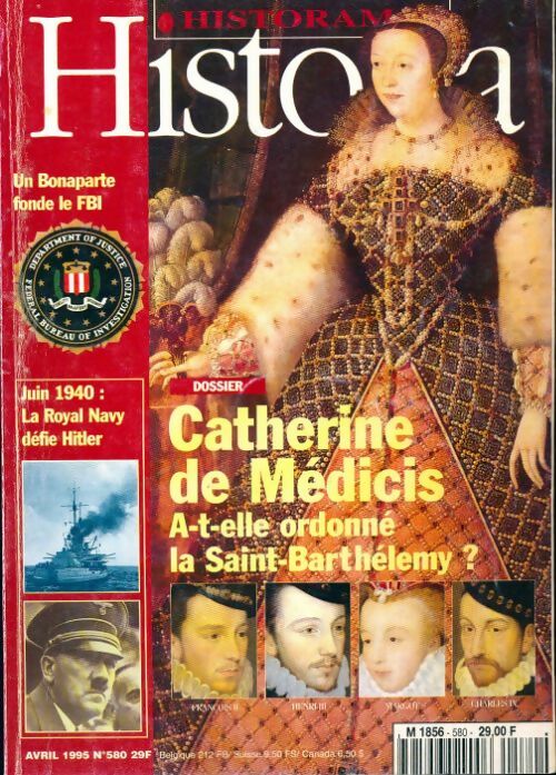 Livrenpoche : Historia n°580 : Catherine de Médicis - Collectif - Livre