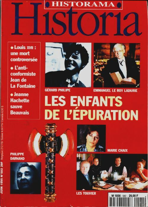 Livrenpoche : Historia n°582 : Les enfants de l'épuration - Collectif - Livre