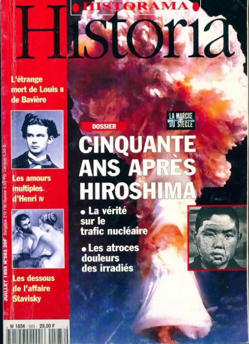 Livrenpoche : Historia n°583 : Cinquante ans après Hiroshima - Collectif - Livre
