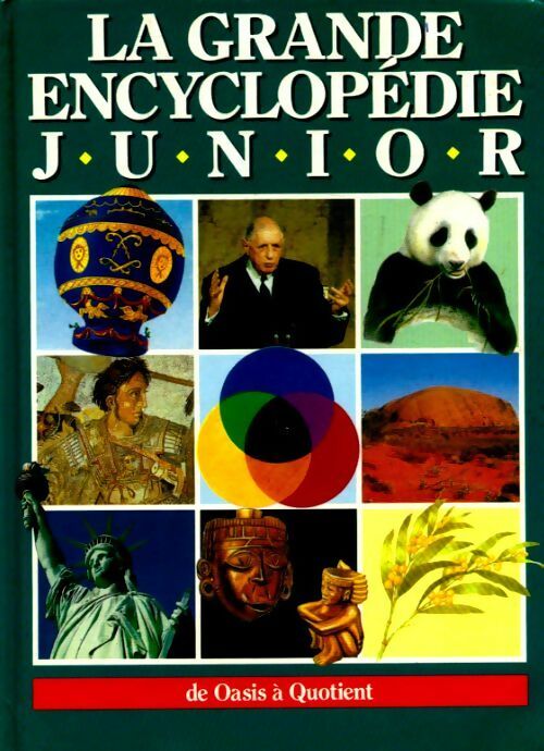 Livrenpoche : La grande encyclopédie junior Tome VI :  de oasis à quotient - Collectif - Livre