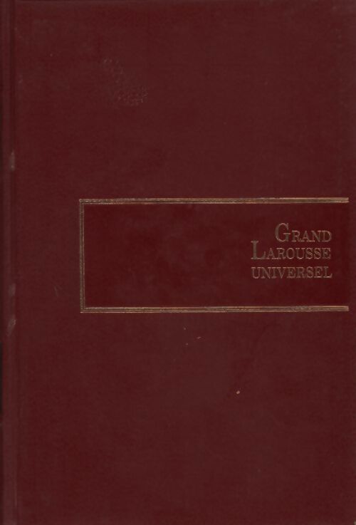 Livrenpoche : Grand Larousse universel Tome II : Asperger à Brayer - Collectif - Livre
