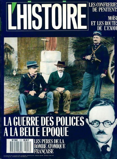 Livrenpoche : L'histoire n°117 : La guerre des polices à la Belle Epoque - Collectif - Livre