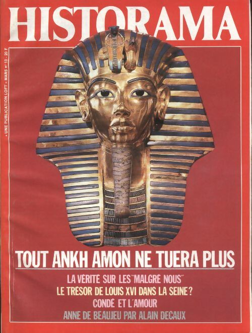 Livrenpoche : Historama n°13 : Tout Ankh Amon ne tuera plus - Collectif - Livre