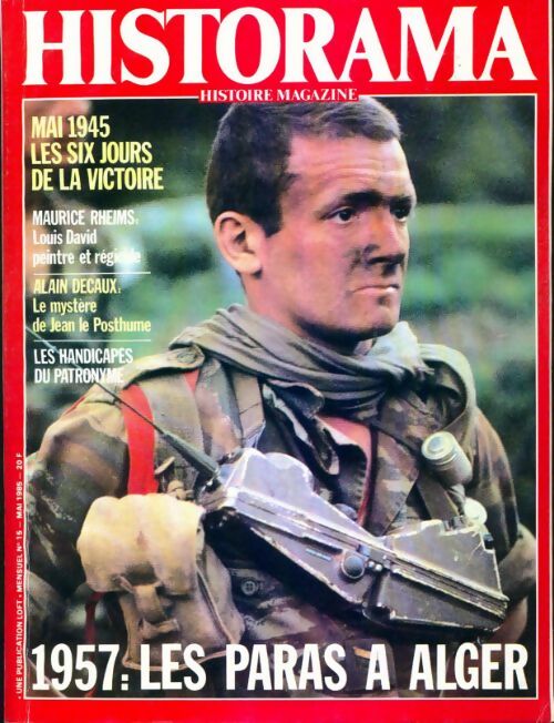 Livrenpoche : Historama n°15 : 1957 : Les paras à Alger - Collectif - Livre