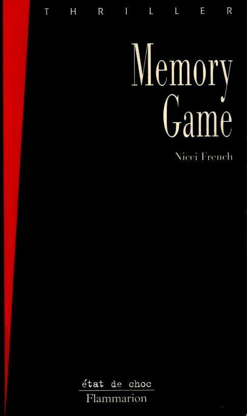 Livrenpoche : Memory game - Nicci French - Livre
