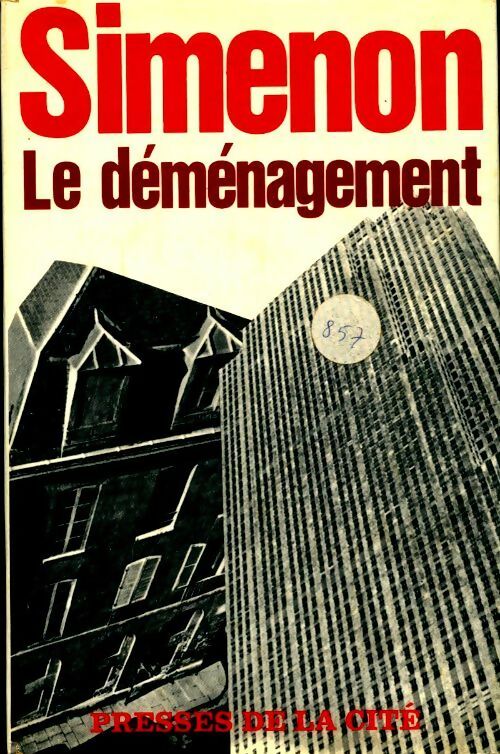 Livrenpoche : Le déménagement - Georges Simenon - Livre