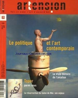 Livrenpoche : Artension n°18 : La politique et l'art contemporain - Collectif - Livre