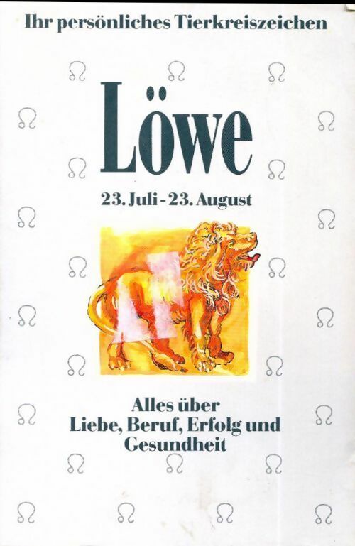 Löwe - Inconnu -  Astrologischer Kompaß - Livre