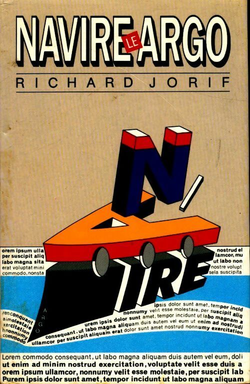 Livrenpoche : Le navire Argo - Richard Jorif - Livre