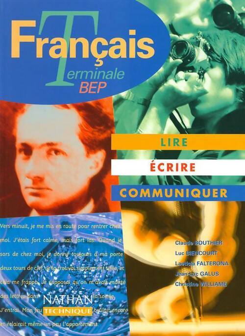 Livrenpoche : Français terminale BEP - Luc Biencourt - Livre