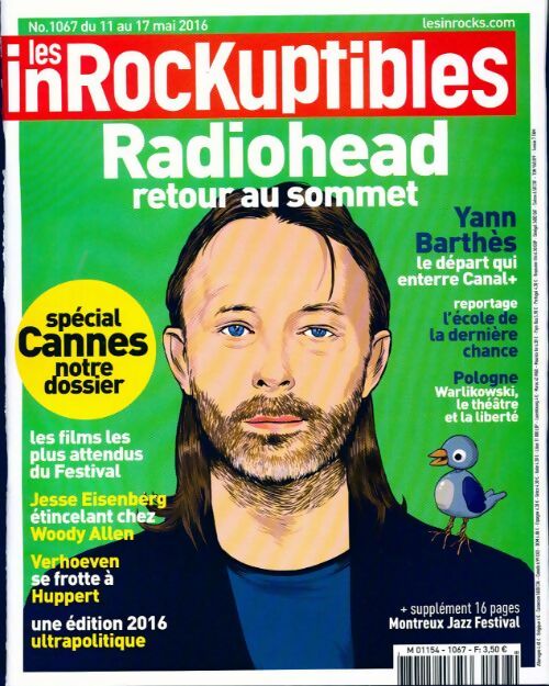 Livrenpoche : Les inRockuptibles n°1067 : Radiohead - Collectif - Livre