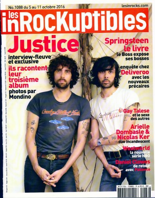 Livrenpoche : Les inRockuptibles n°1088 : Justice - Collectif - Livre