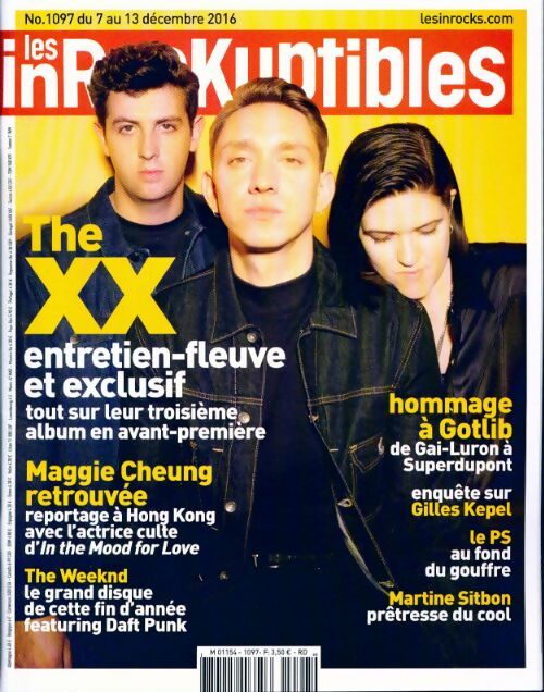 Livrenpoche : Les inRockuptibles n°1097 : The XX - Collectif - Livre