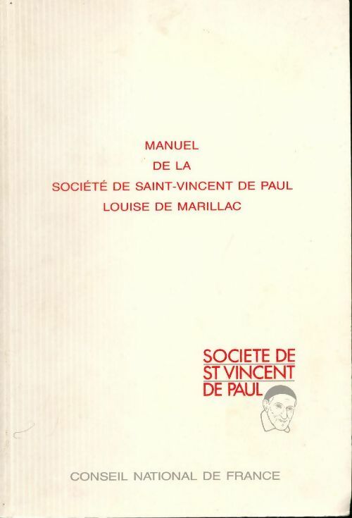 Livrenpoche : Manuel de la société de Saint-Vincent de Paul - Louise De Marillac - Livre