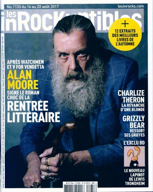 Livrenpoche : Les inRockuptibles n°1133 : Alan Moore - Collectif - Livre