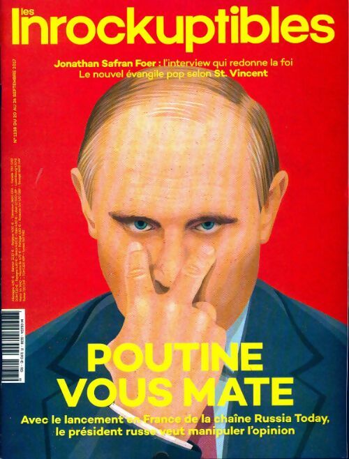 Livrenpoche : Les inRockuptibles n°1138 : Poutine vous mate - Collectif - Livre