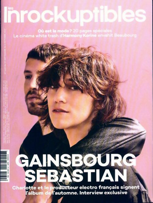 Livrenpoche : Les inRockuptibles n°1139 : Gainsbourg Sebastian - Collectif - Livre
