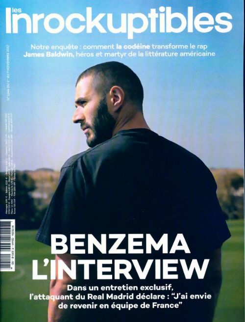Les inRockuptibles n°1144 : Benzema l'interview - Collectif -  Les inRockuptibles - Livre