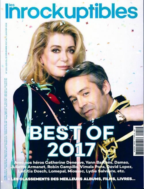 Livrenpoche : Les inRockuptibles n°1151-1153 : Best of 2017 - Collectif - Livre