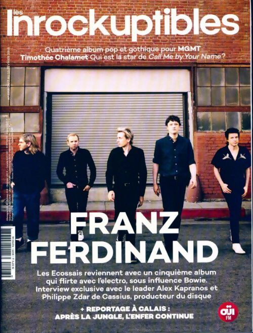 Livrenpoche : Les inRockuptibles n°1158 : Franz Ferdinand - Collectif - Livre