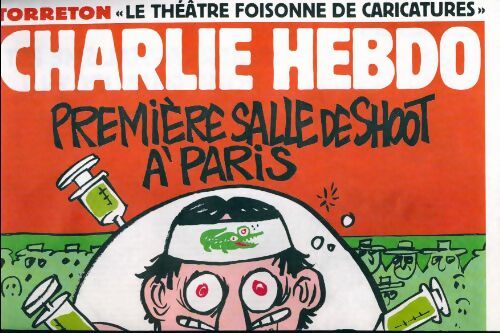Livrenpoche : Charlie hebdo n°1192 : Première salle de shoot à Paris - Collectif - Livre