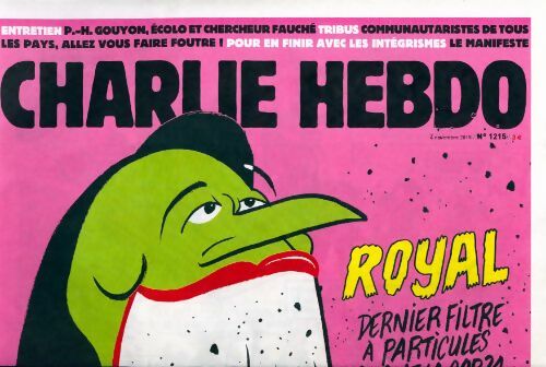 Livrenpoche : Charlie hebdo n°1215 : Royal - Collectif - Livre
