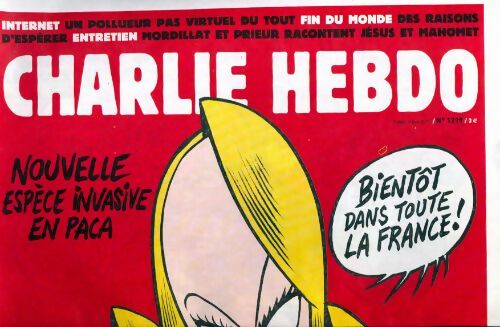 Livrenpoche : Charlie hebdo n°1219 : Nouvelle espèce invasive en PACA - Collectif - Livre