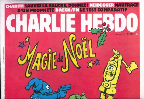 Livrenpoche : Charlie hebdo n°1222 : Magie de Noël - Collectif - Livre