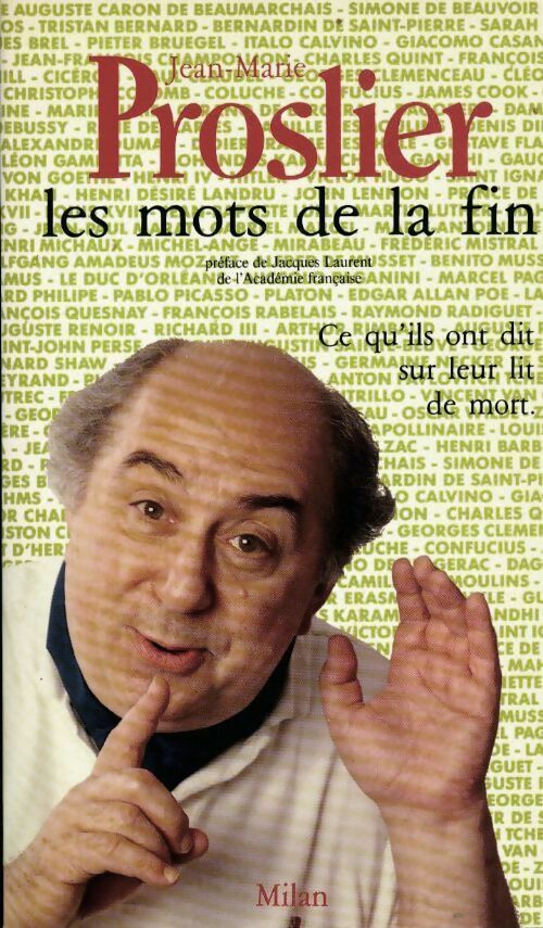 Livrenpoche : Les mots de la fin - Jean-Marie Proslier - Livre