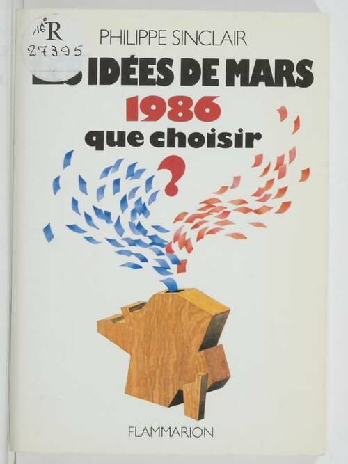 Livrenpoche : Les idées de mars 1986 : Que choisir ? - Sinclair Philippe - Livre