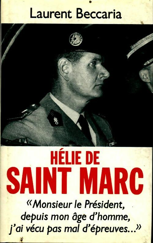 Livrenpoche : Hélie de Saint Marc - Laurent Beccaria - Livre