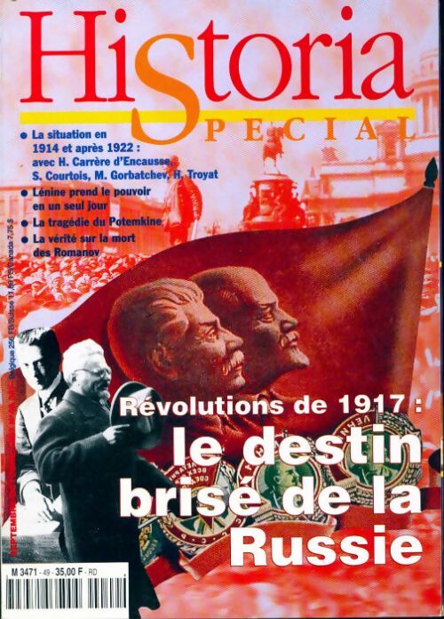 Livrenpoche : Historia Spécial n°49 : Le destin brisé de la Russie - Collectif - Livre