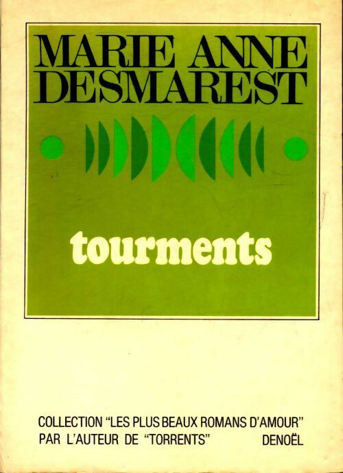 Livrenpoche : Tourments - Marie-Anne Desmarest - Livre