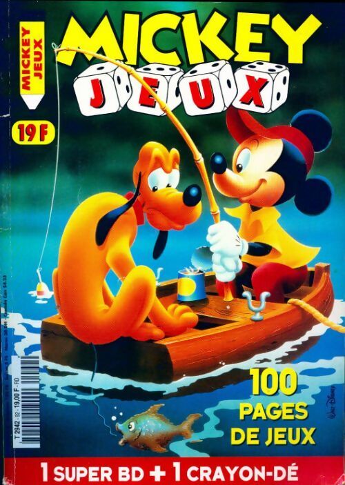 Mickey jeux n°92 - Collectif -  Mickey jeux - Livre