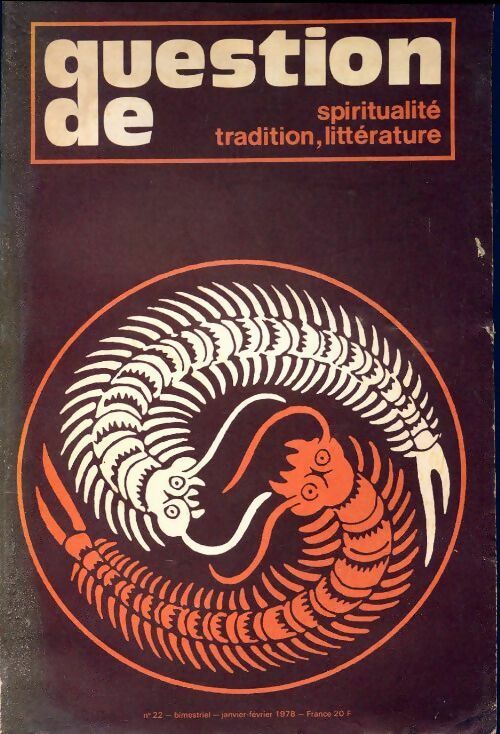 Question de n°22 - Collectif - Livre