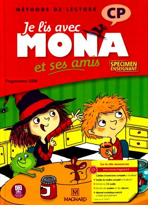 Je lis avec Mona et ses amis CP - Collectif -  Magnard Ecoles - Livre