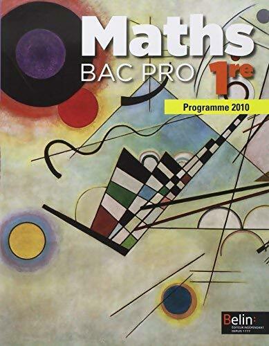 Livrenpoche : Mathématiques 1ère bac pro - Collectif - Livre