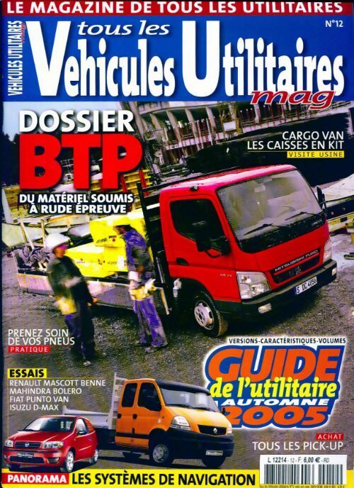 Livrenpoche : Véhicules utilitaires mag n°12 - Collectif - Livre