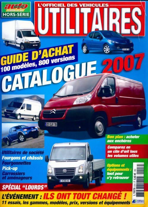 Livrenpoche : L'officiel des utilitaires 2007 - Collectif - Livre