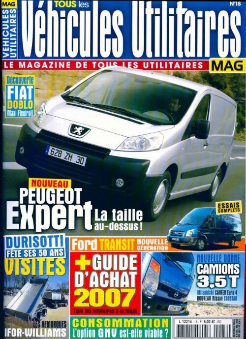 Livrenpoche : Véhicules utilitaires mag n°18 - Collectif - Livre