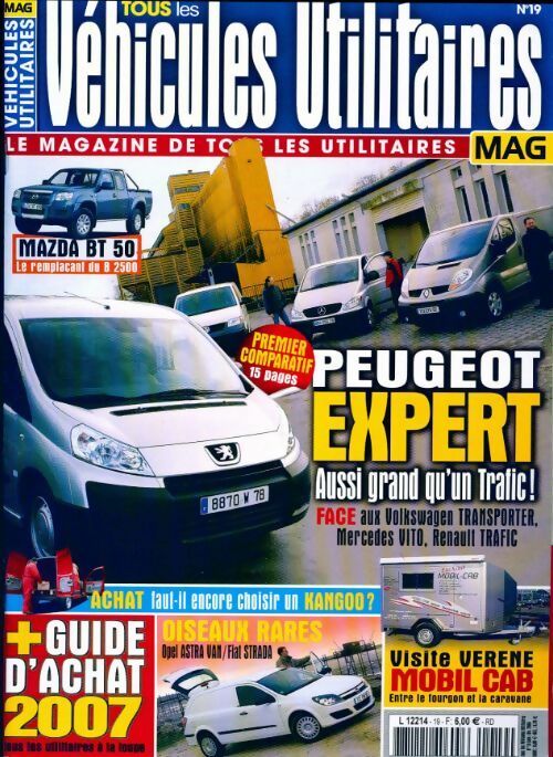 Livrenpoche : Véhicules utilitaires mag n°19 - Collectif - Livre
