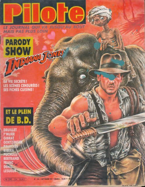 Livrenpoche : Pilote n°126 : Parady show Indiana Jones - Collectif - Livre
