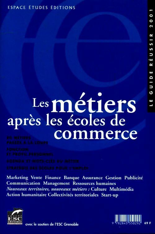 Livrenpoche : Les métiers après les écoles de commerce - Collectif - Livre