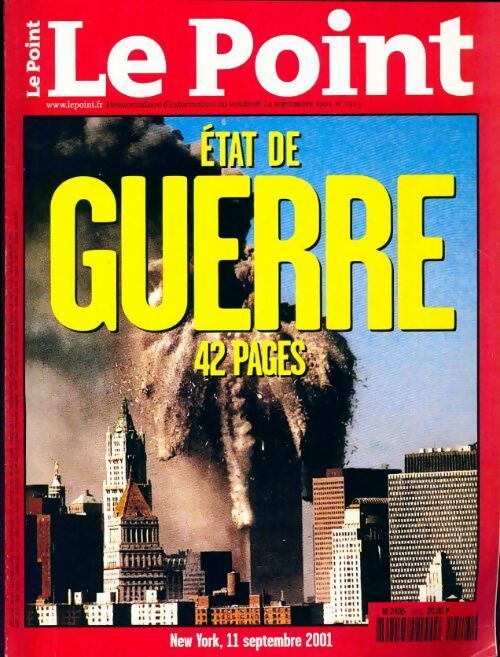Livrenpoche : Le point n°1513 : Etat de guerre - Collectif - Livre
